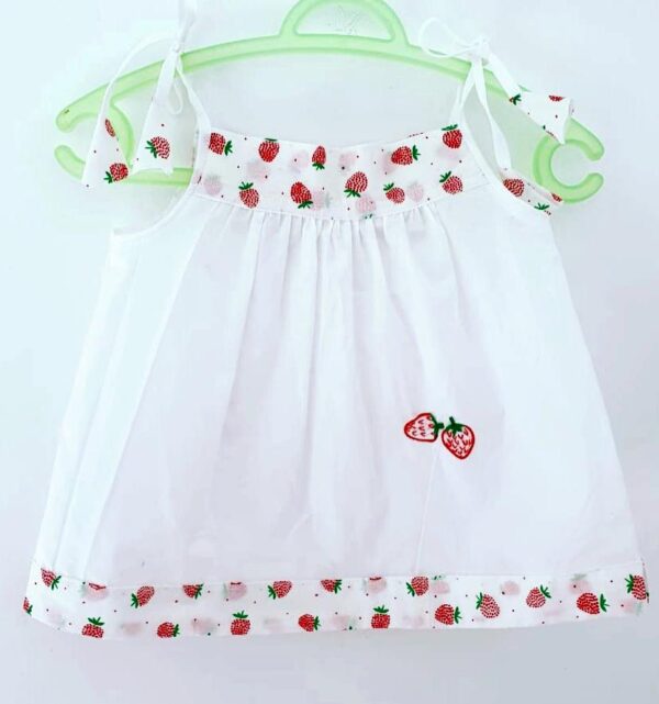 hand embroidered baby frock - Impresa Store