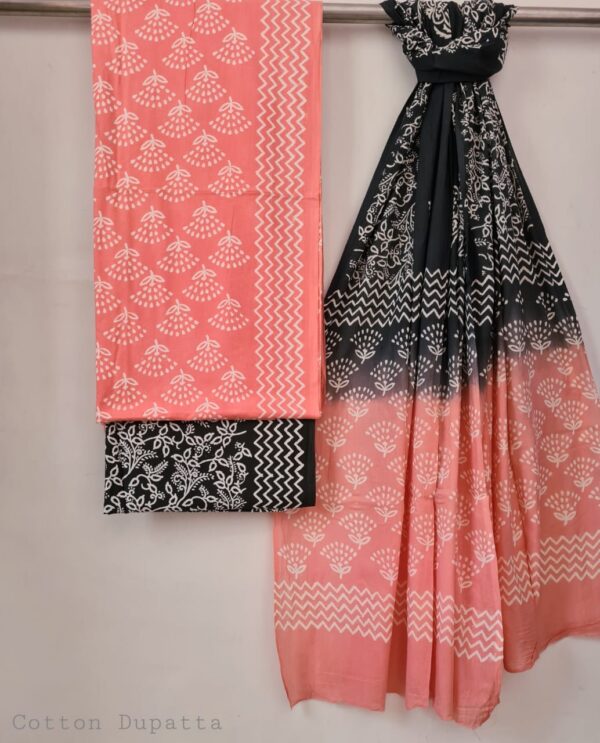 Hand block printed cotton salwar - Impresa Store