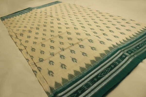Handloom ikat cotton saree - Impresa Store