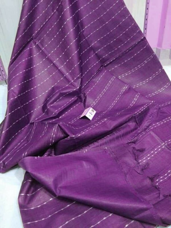 Katan silk staple saree - Impresa Store