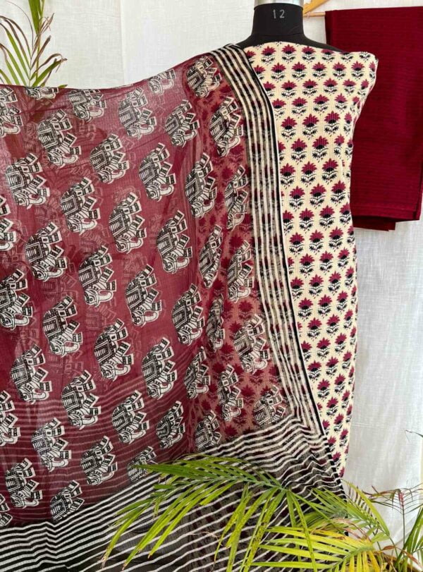 Kantha Cotton Salwar Suit - Impresa Store