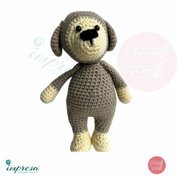 Handmade Amigurumi Crochet Puppy - Impresa Store