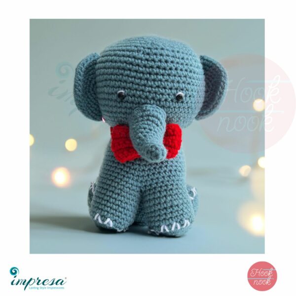 Handmade Amigurumi Elephant - Impresa Store