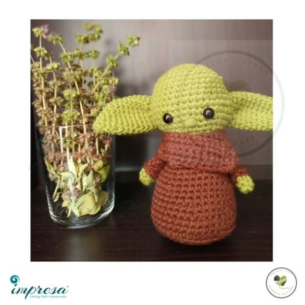 Baby Yoda Crochet Amigurumi - Impresa Store